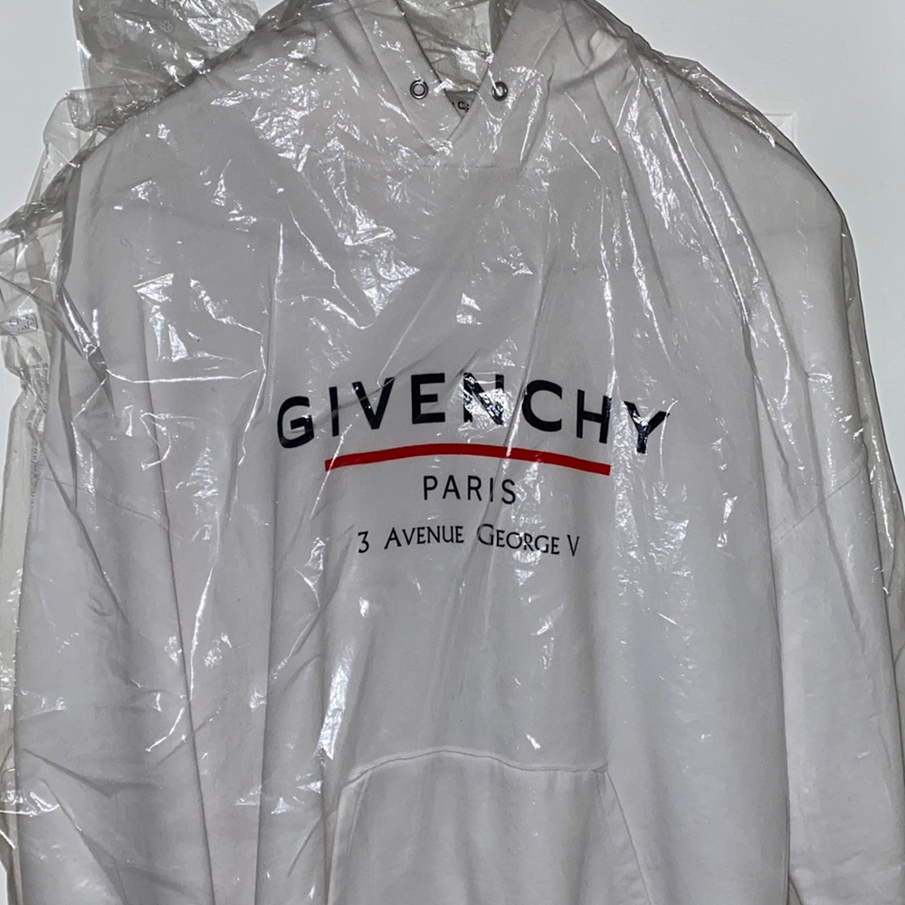 White Givenchy hoodie